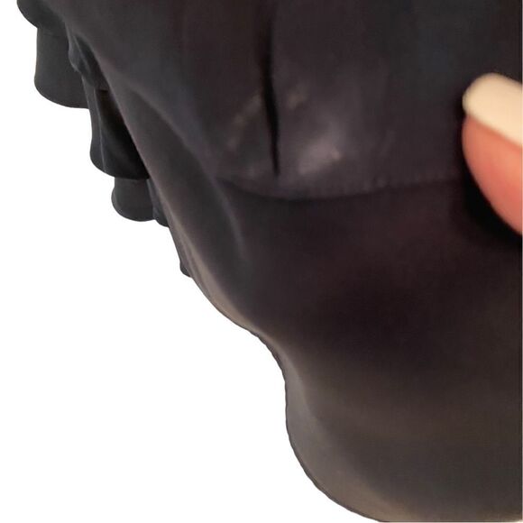 Harvey Faircloth Long Sleeve Ruffled Dress Size 8 - Picture 6 of 7